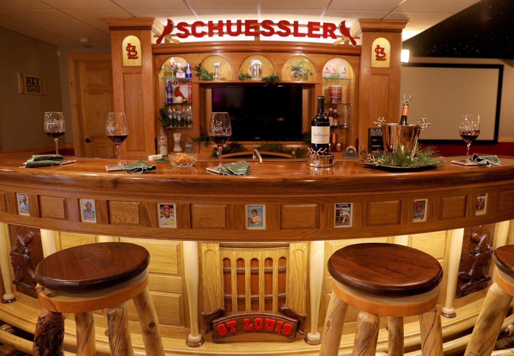 At home: Schuessler's Pacific paradise
